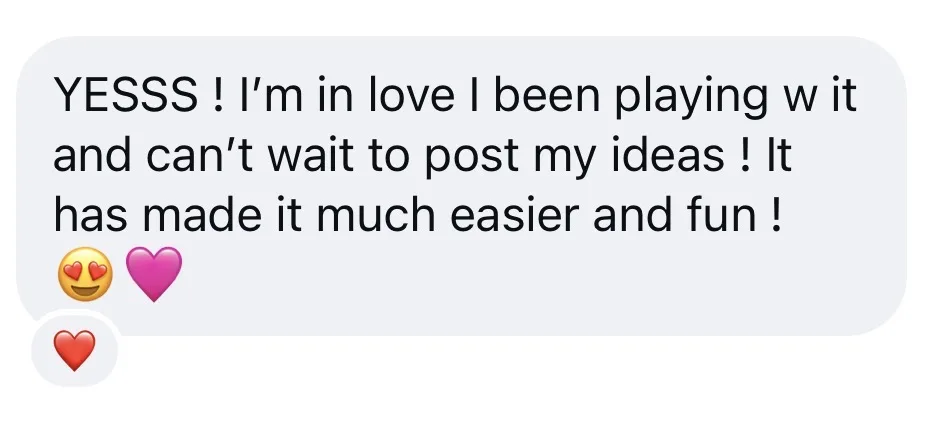 YESSS! I'm in love I been playing w it and can't wait to post my ideas! It has made it much easier and fun!